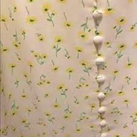 NWOT Sophie Rue Stitch Fix Leisha Tiny Yellow Floral Print Camisole Sz. XL - Picture 2 of 2